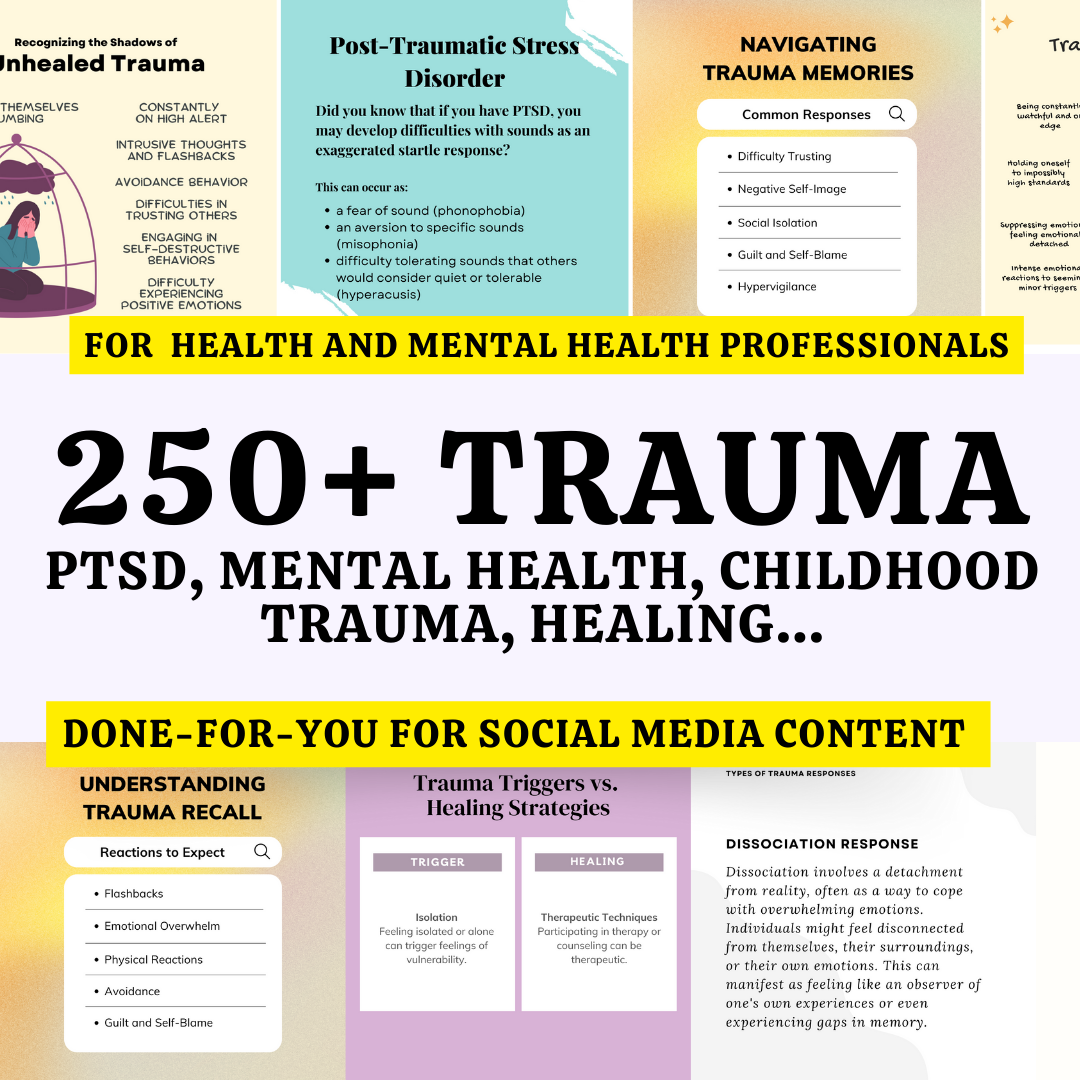 Trauma Content Bundle Jelly Social Lab