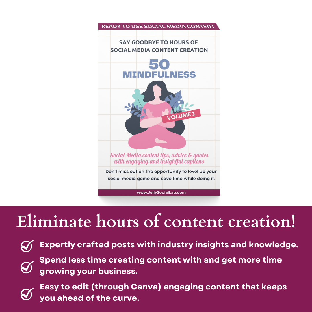 Ultimate Health Coach  Social Media Content Starter Kit Jelly Social Lab