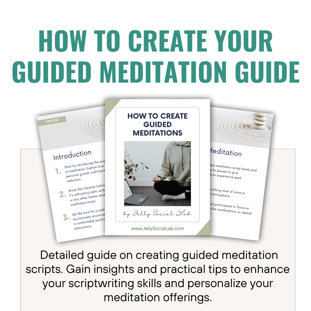 Guided Meditation Scripts Complete Pack Jelly Social Lab