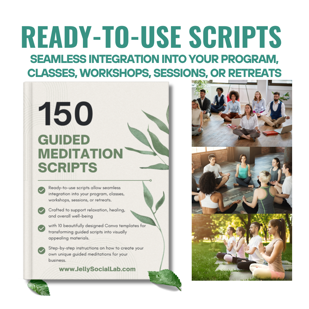 Guided Meditation Scripts Complete Pack Jelly Social Lab