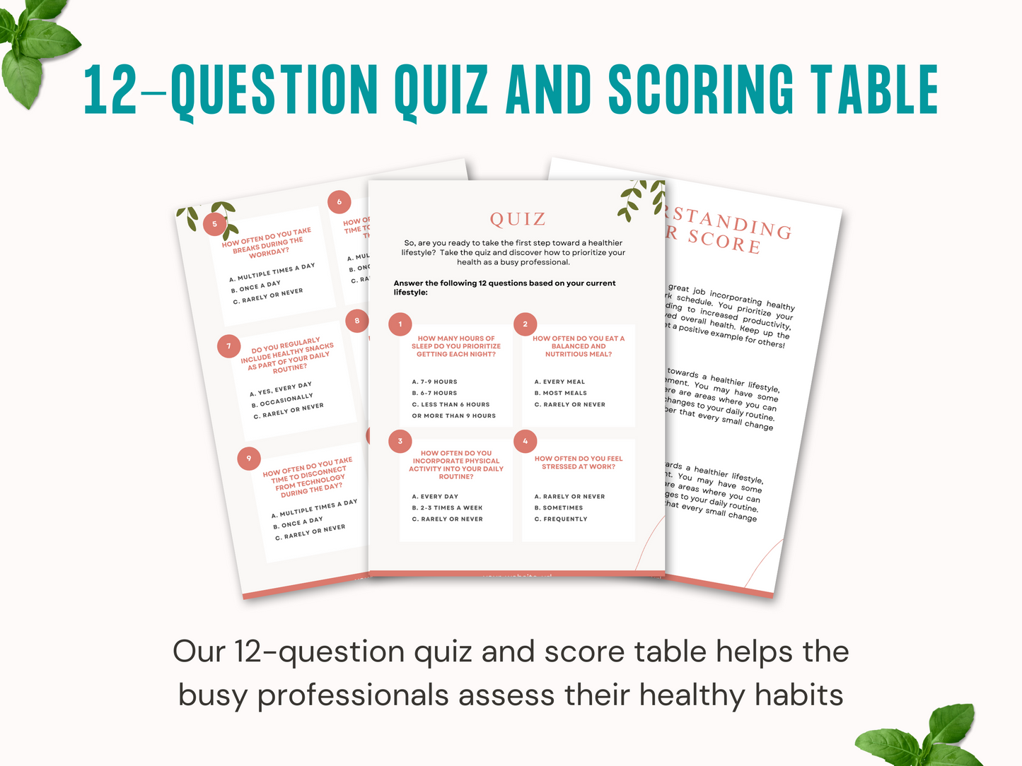 Busy Lives, Healthy Habits: Pre-Made Lead Magnet and Email Templates Jelly Social Lab