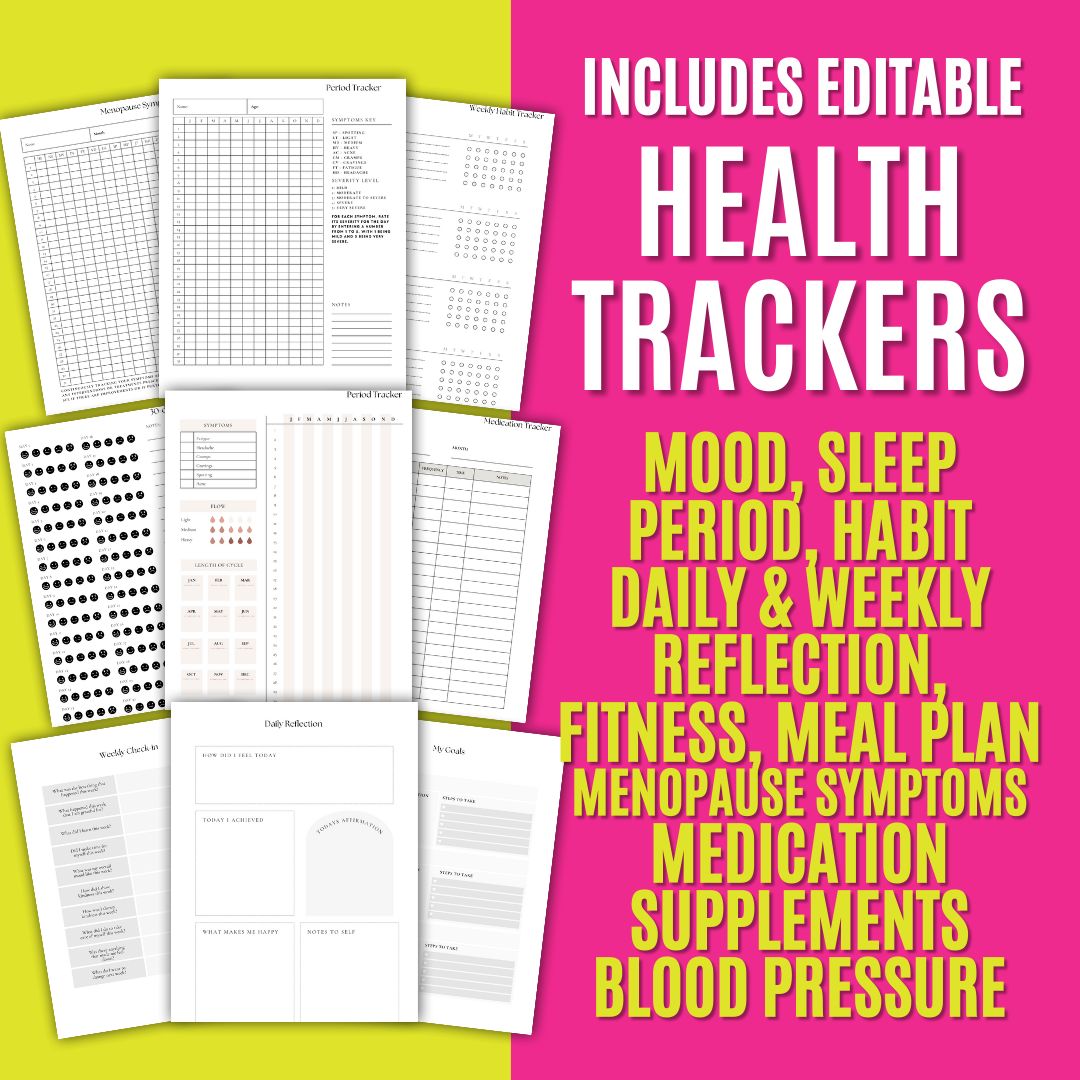 Womens Health Hormones PMS Menopause Done For You Ebook Coaching Tool  Canva Template Easy to Edit Template for Coaches Health Professionals Jelly Social Lab