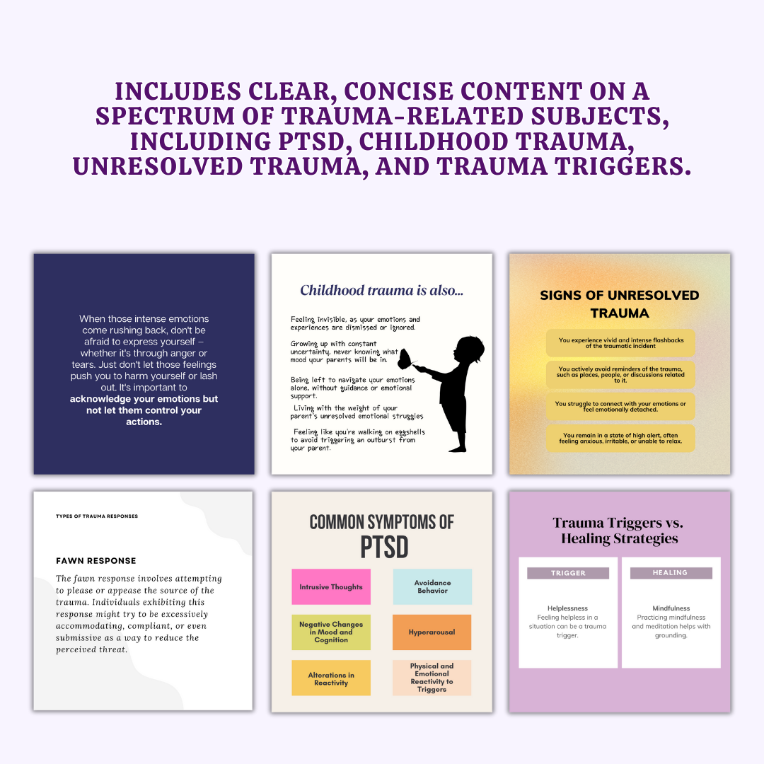 Trauma Content Bundle Jelly Social Lab