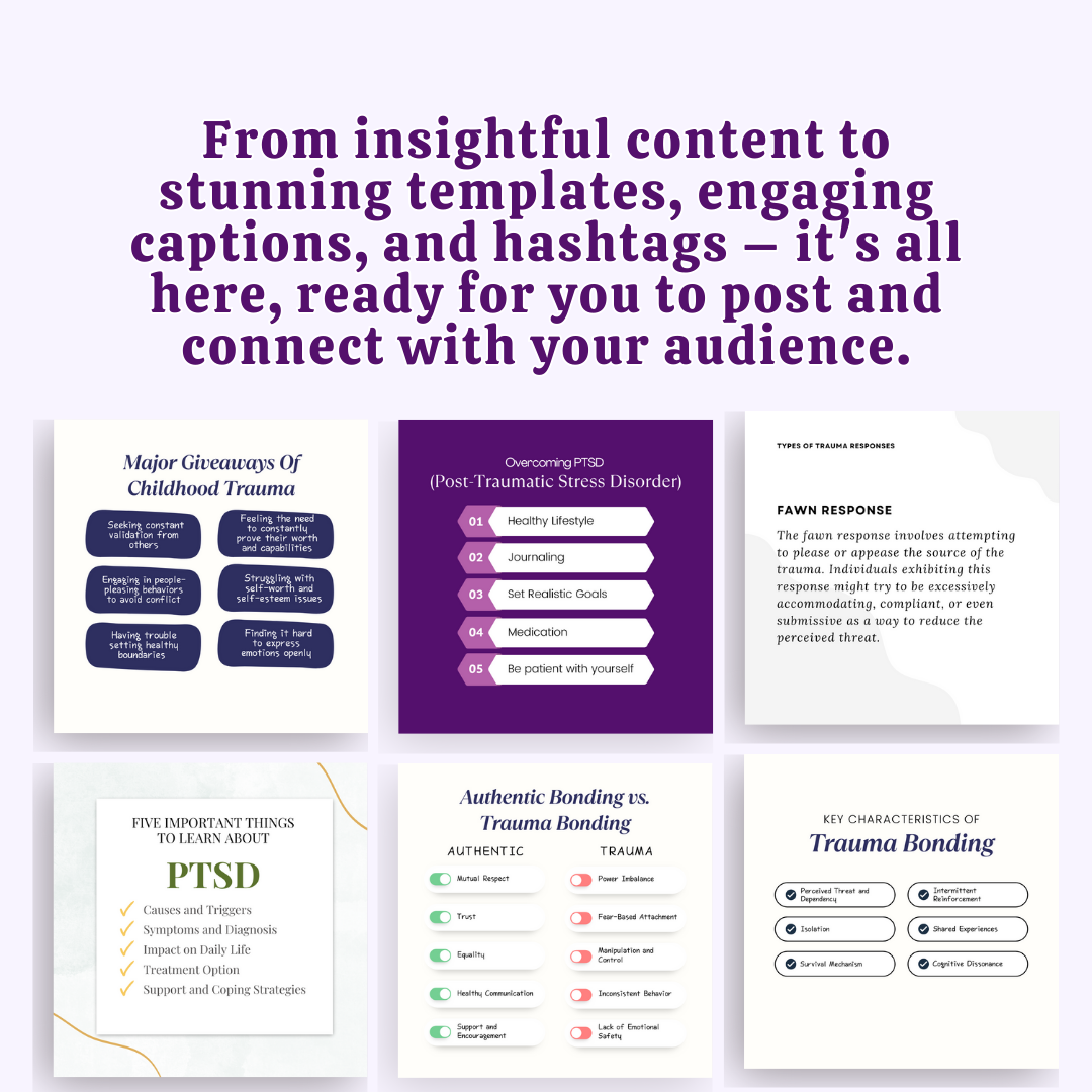 Trauma Content Bundle Jelly Social Lab