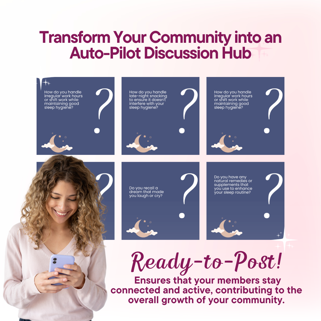 Sleep Discussion Power Pack: 100 Questions & Captions Jelly Social Lab