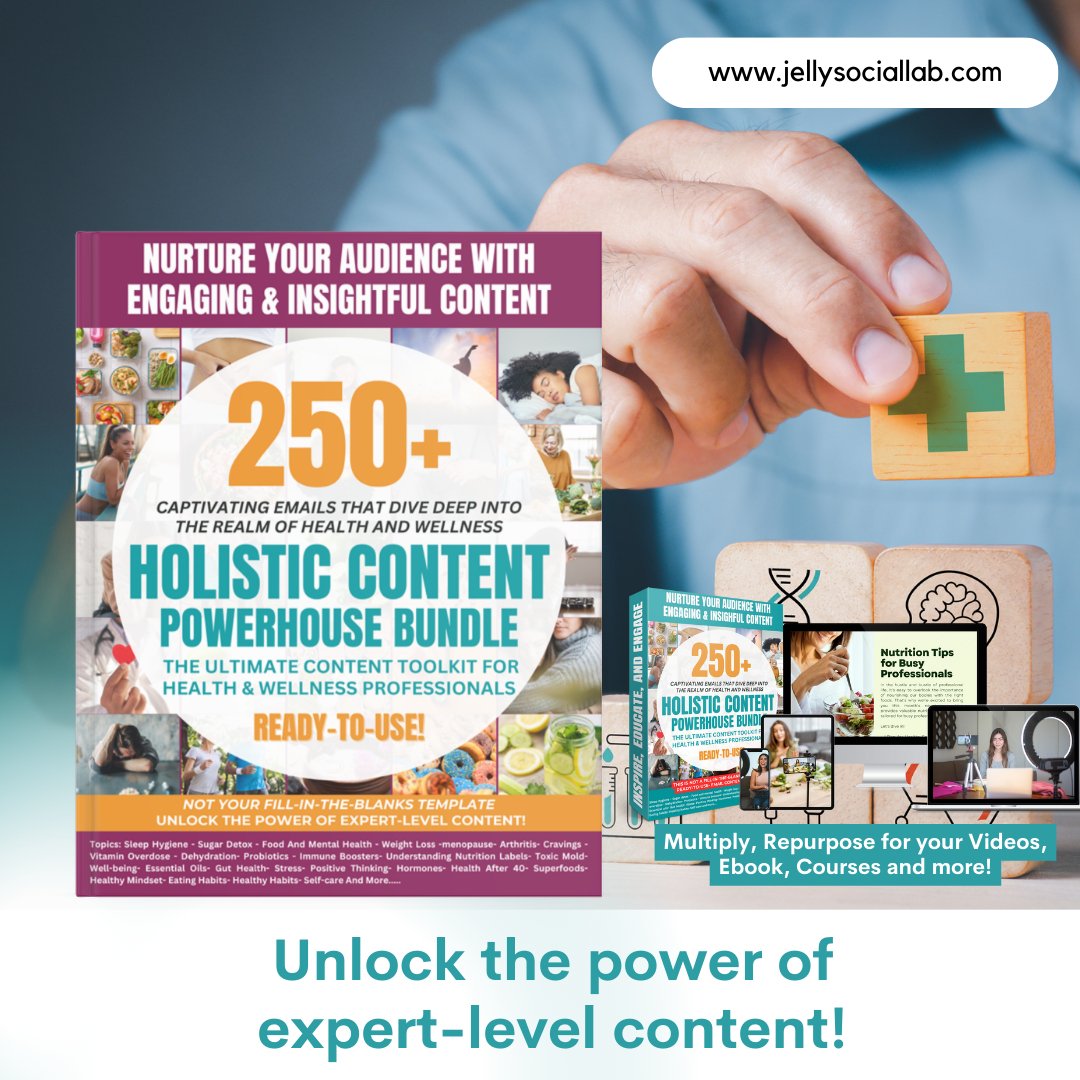 Holistic Content Powerhouse Bundle - Jelly Social Lab