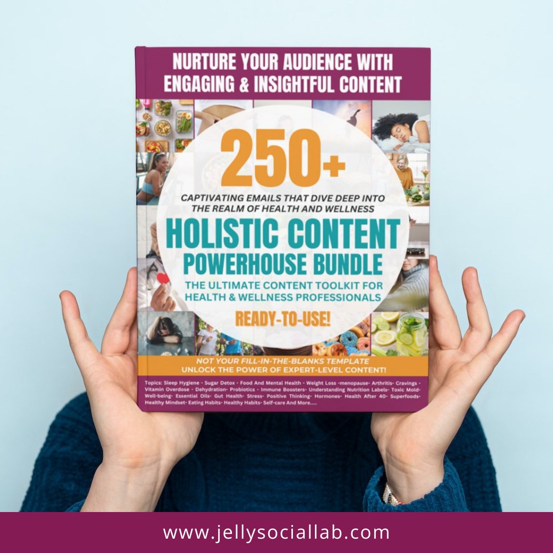 Holistic Content Powerhouse Bundle - Jelly Social Lab