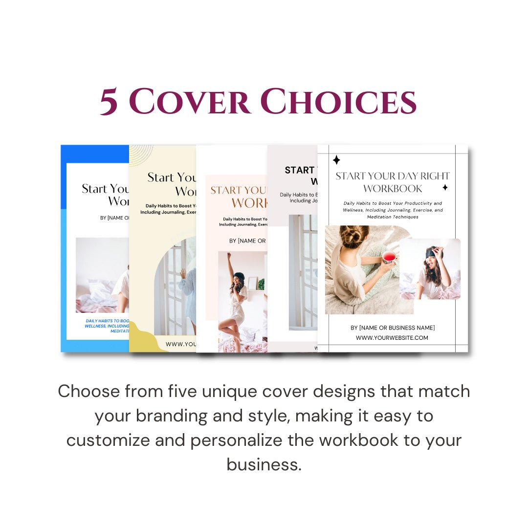 Morning Mastery Content Kit - Pre-Made Lead Magnet, Workbook and Social Media Content - Jelly Social Lab