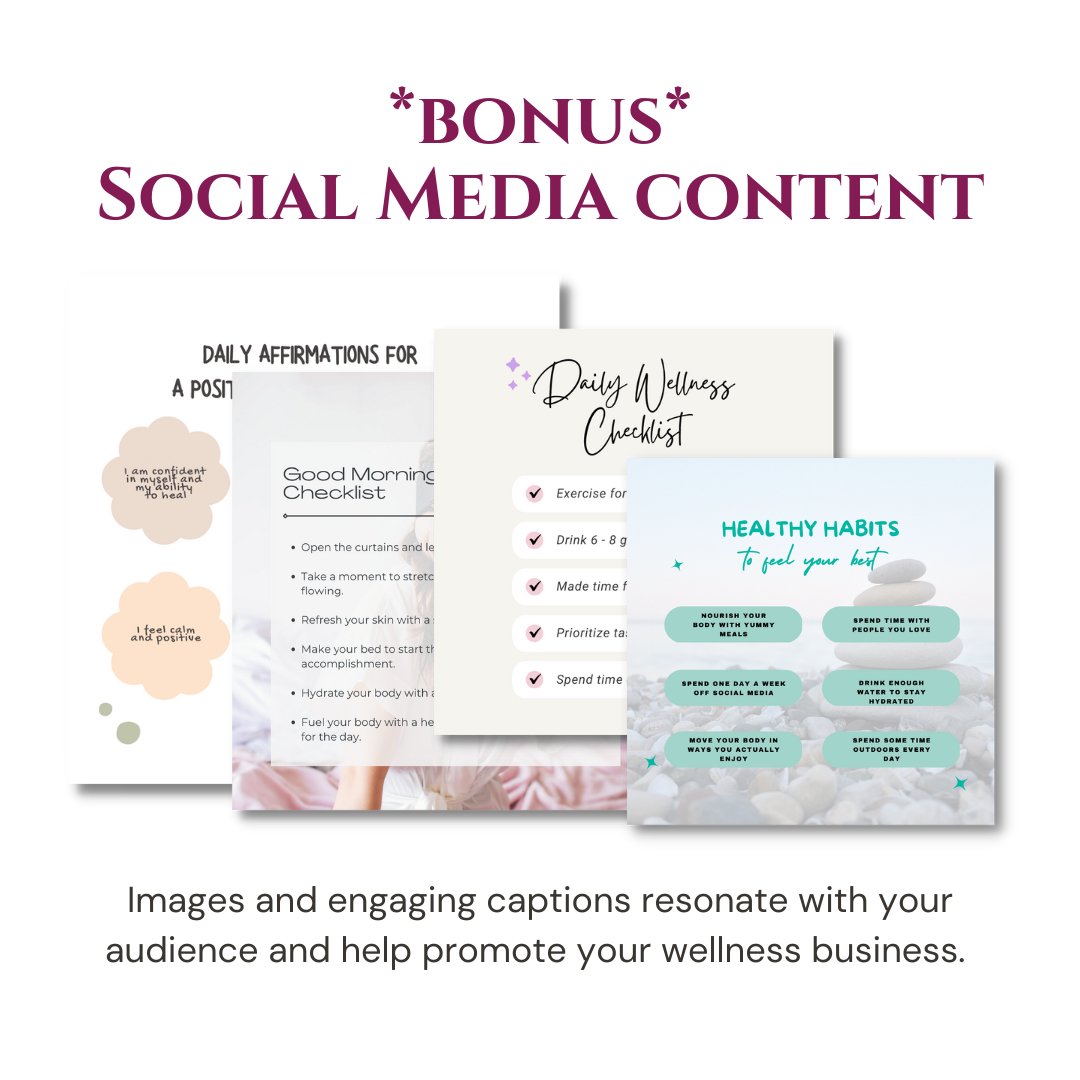 Morning Mastery Content Kit - Pre-Made Lead Magnet, Workbook and Social Media Content - Jelly Social Lab