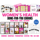 Womens Health Hormones PMS Menopause Done For You Ebook Coaching Tool  Canva Template Easy to Edit Template for Coaches Health Professionals