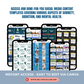 Sobriety Addiction Canva Template Pack Recovery Treatment Rehab Center & Mental Health Social Media Templates DFY Content Health Wellness