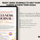 Journal Templates Worksheets Toolkit for Coaches Psychotherapists and Counselors