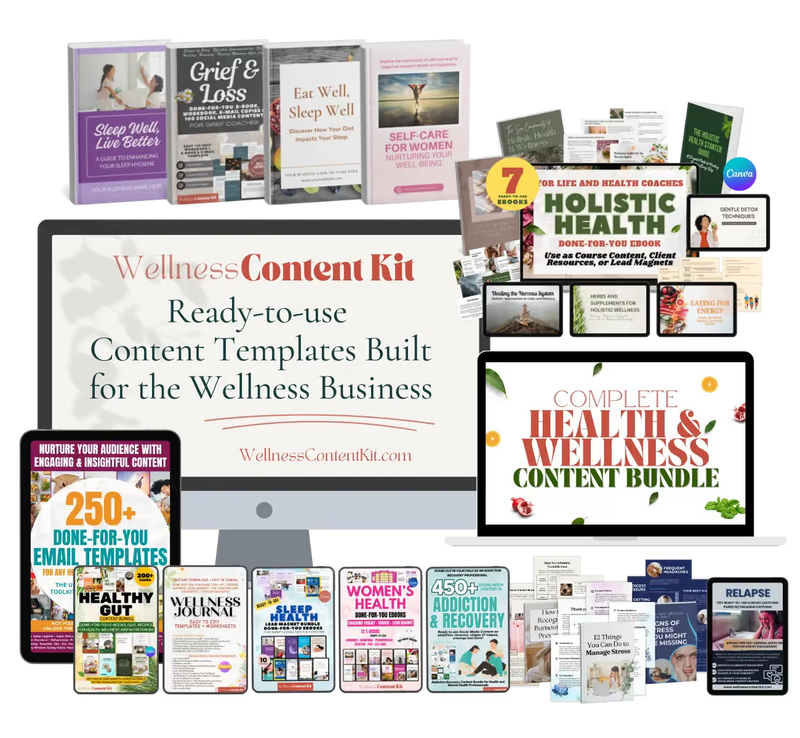 Content Templates Built for the Wellness Industry