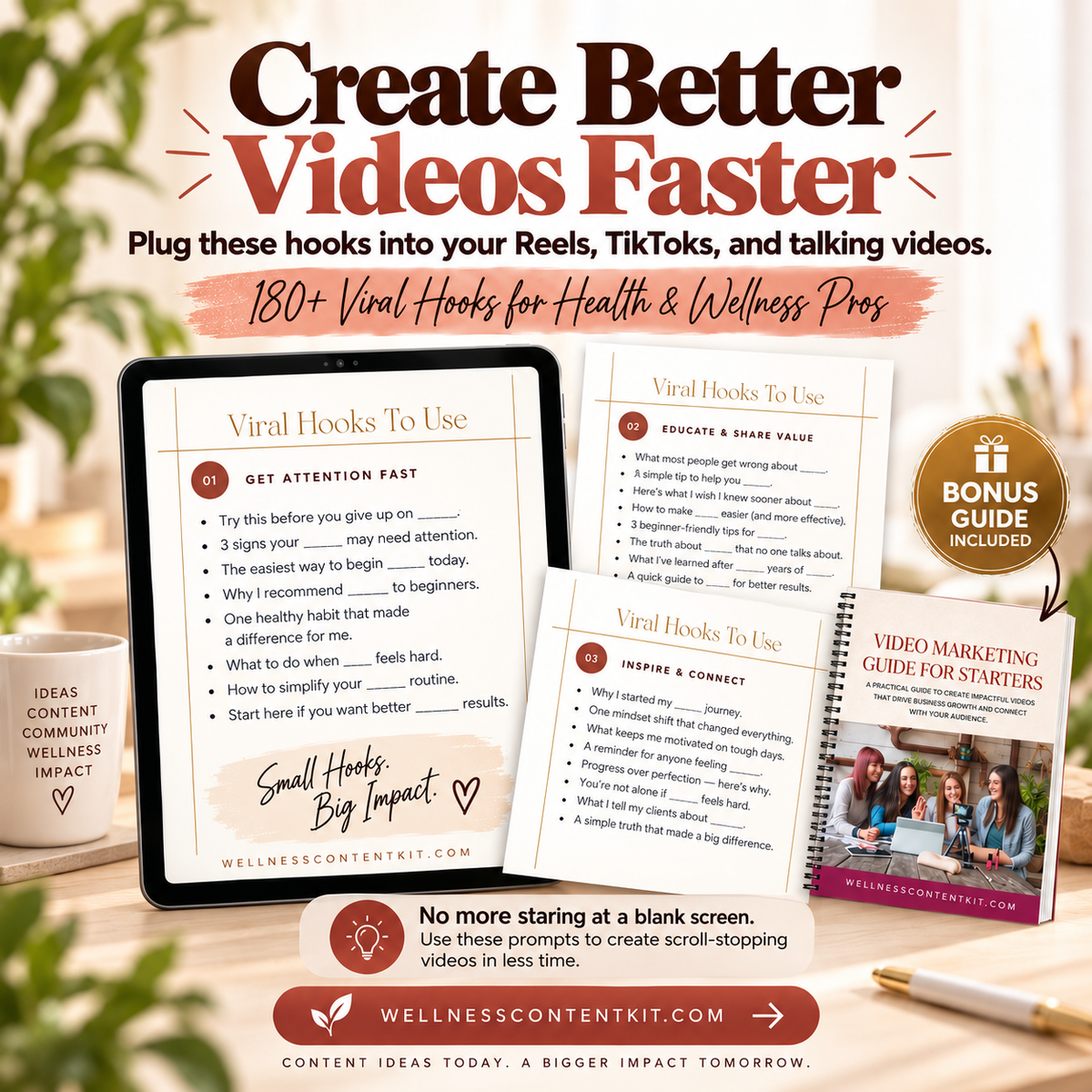 Video Hooks for Health and Wellness Creators | Boost Engagement