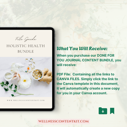 done-for-you health coach content, holistic health eBook template, editable Canva lead magnet, health coach lead magnet, coaching program resources, holistic wellness workbook, wellness coaching handout, self-care guide template, health and wellness digital product, nutrition coach freebies